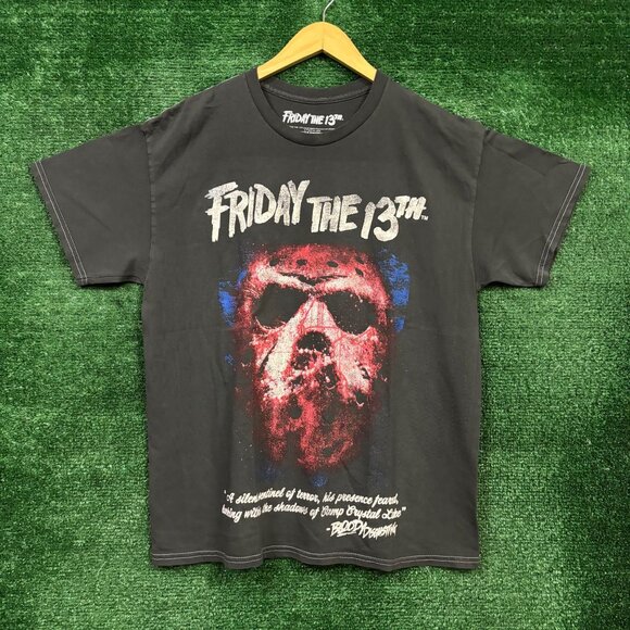 Bloody Disgusting x Friday the 13th Jason Voorhees T-Shirt Size Medium - Picture 1 of 4